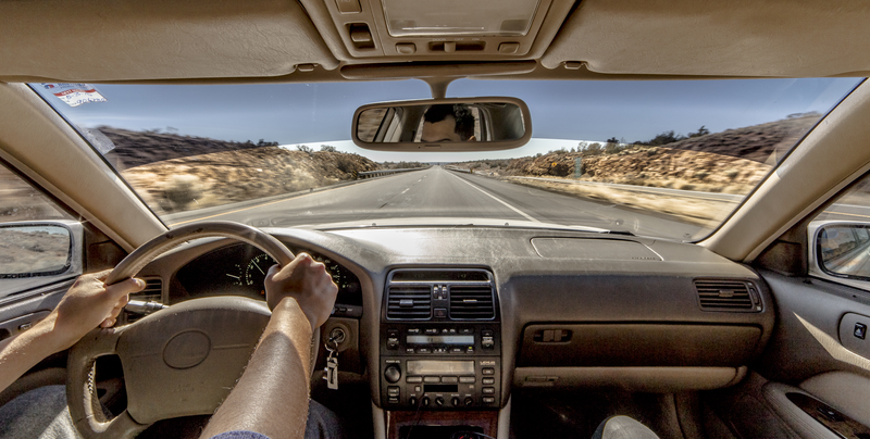 Illustration for article titled How To Take Spectacular Driving Pictures Inside Your Car, By Yourself